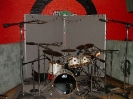 Recording drums at Sonora Recorders 