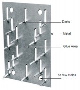 Primacoustic Push-on Impaler, Surface mount impaler, push-on , Part#F101 1003 00, Box Quantity:24