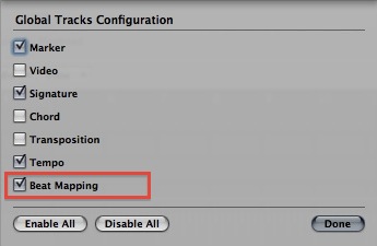 Logic Pro/Express 9: Tips on using Flex editing with audio files that were recorded with no tempo reference