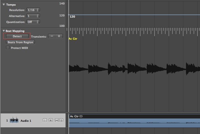 Logic Pro/Express 9: Tips on using Flex editing with audio files that were recorded with no tempo reference