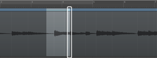 Logic 9.1.2: How key commands for setting Marquee selection borders to transients behave