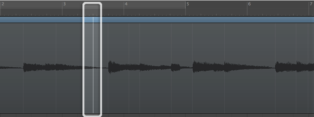 Logic 9.1.2: How key commands for setting Marquee selection borders to transients behave