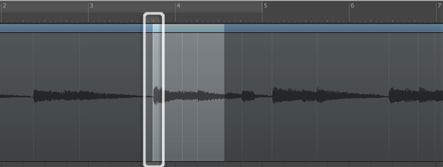 Logic 9.1.2: How key commands for setting Marquee selection borders to transients behave